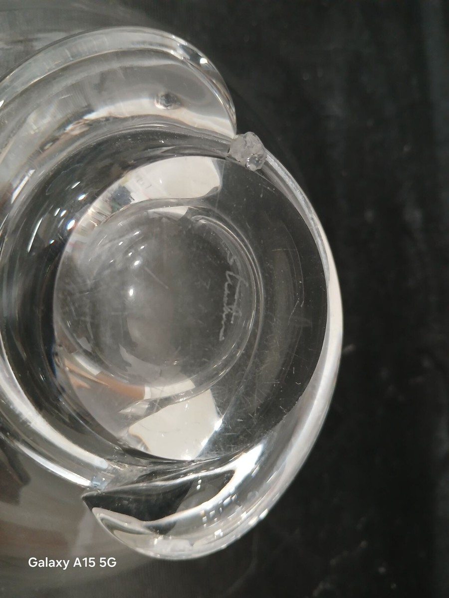 Vintage Steuben Crystal Art Glass 7” Spiral Based Bowl - Signed | eBay