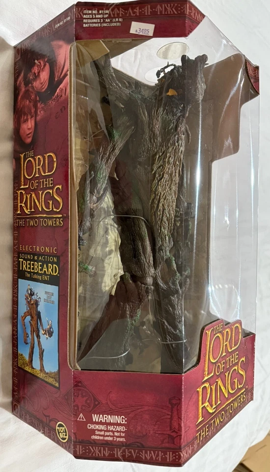TREEBEARD Lord Of The Rings Two Towers 15” Electronic Talking Figure ToyBiz - Image 3 of 4