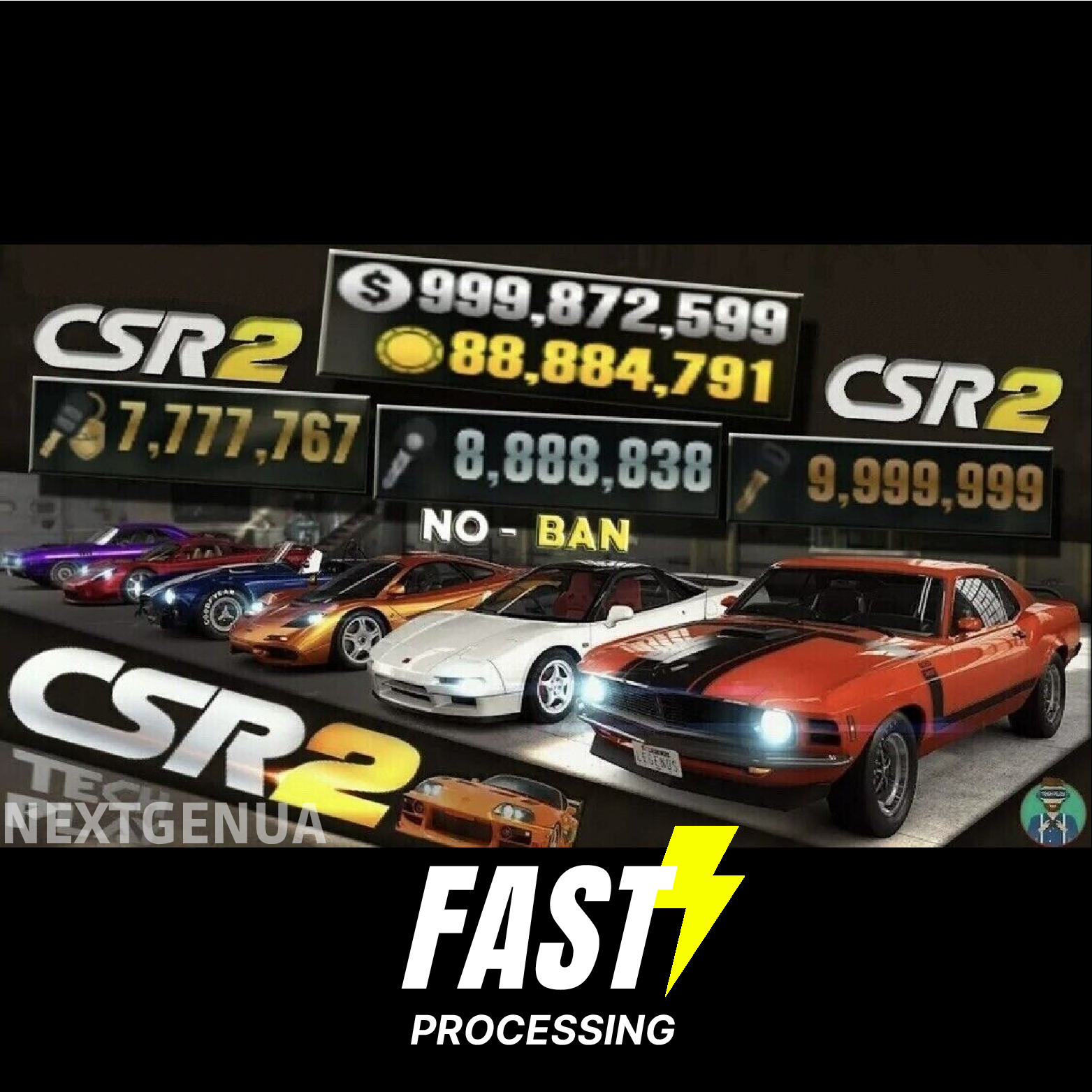 CSR Racing 2 Mod APK Dec 23 (Free Shopping, Unlimited Money) Latest