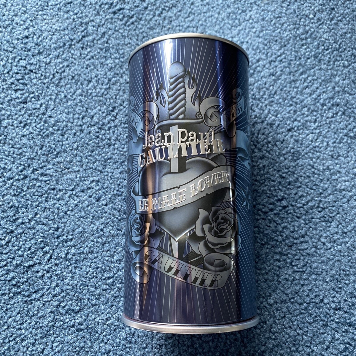 EMPTY CAN Jean Paul Gaultier Le Male Lover 4.2 oz 125ml | eBay