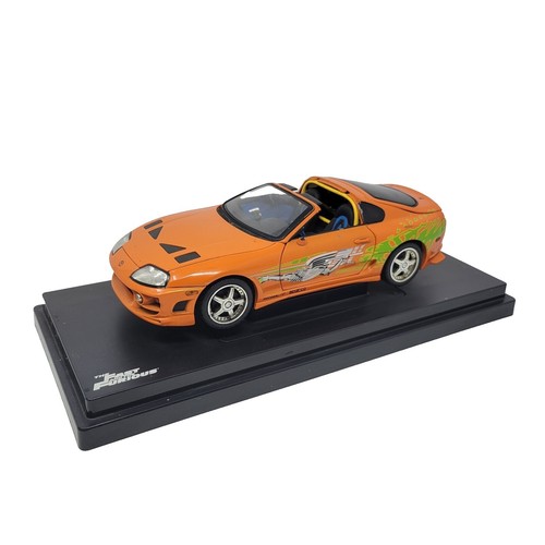ERTL 1/18 Fast and Furious Drifting 1995 Toyota Supra Diecast Mini