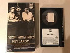 Key Largo BETA, 1984, CBS Fox Humphrey Bogart, Lauren Bacall