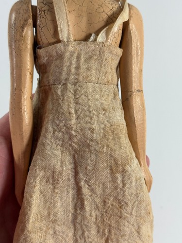 Antique 1910s 20s Store Display Fashion Doll Dress composition? latexture? - Picture 15 of 24