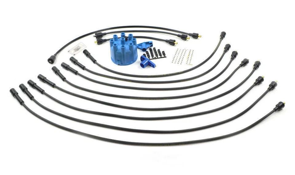 Tapa de distribuidor / Kit de rotor / Kit de cables de bujía - Kit de puesta a punto United Tri-pak Foto 4 de 4