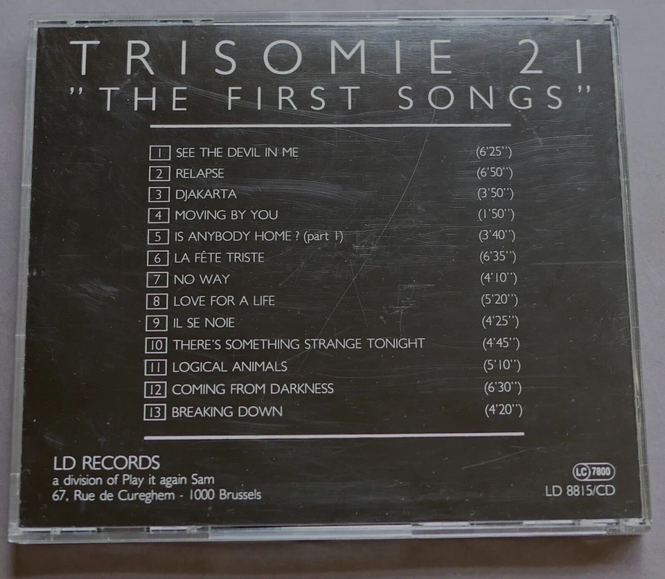 Trisomie 21 – The First Songs CD LD Records – LD 8815/CD MINT/ MINT- T21 - Bild 4 von 4