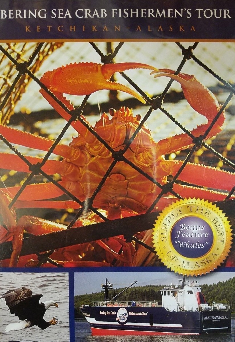 BERING SEA CRAB FISHERMEN'S TOUR, KETCHIKAN, ALASKA DVD BRAND NEW