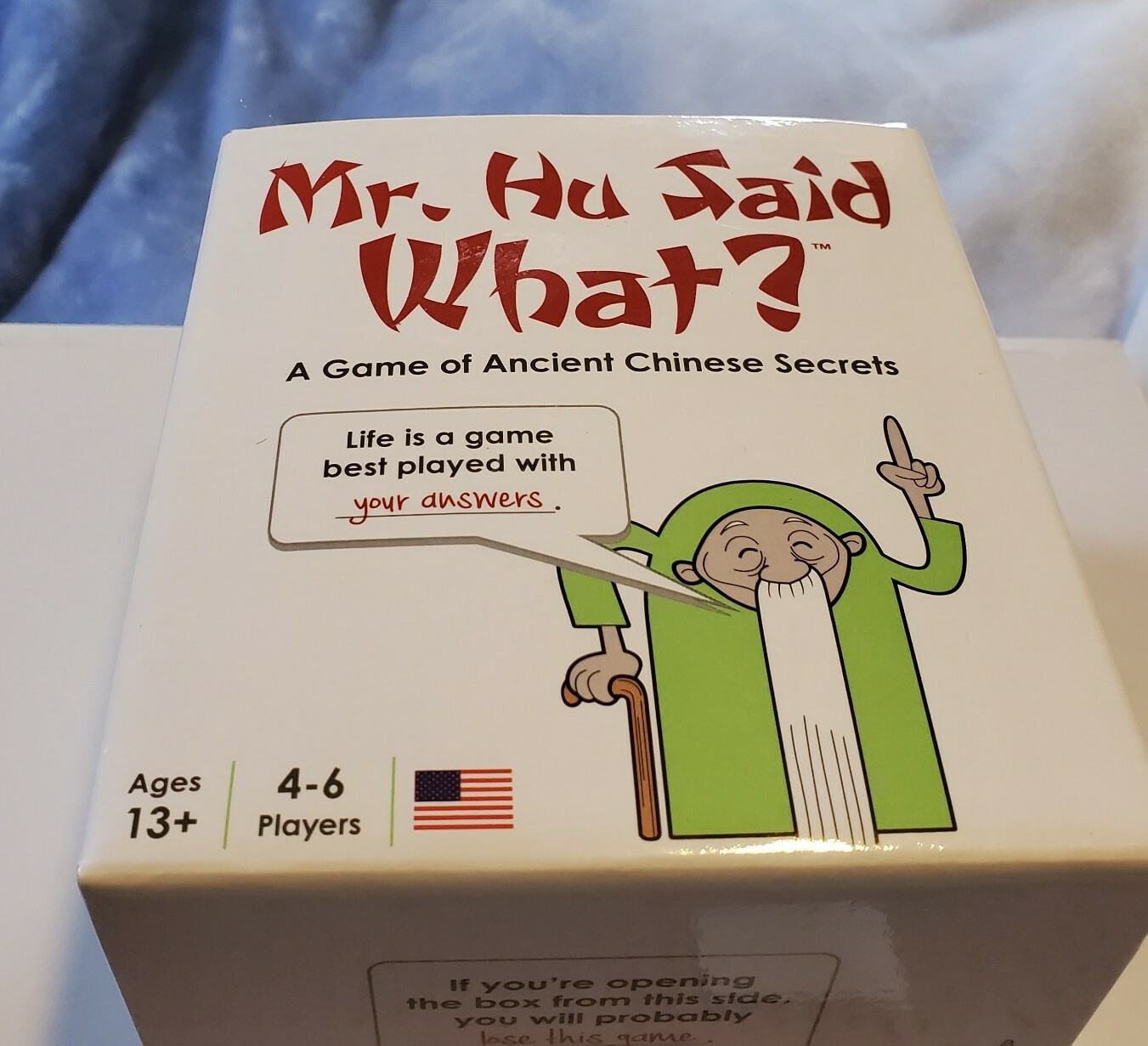 Mr. Hu Said What? Trivia Game Ancient Chinese Secrets Guessing Game New age  13+ 635975181869 | eBay