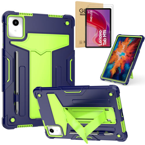 For Lenovo Tab M11 (2024) Tablet Stand Heavy Rugged Case Cover TB330FU/ TB330XU - Picture 11 of 49
