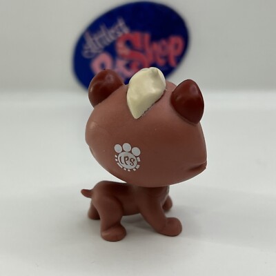 ヤンピー着用メルカリ内1点 Ｌ　pedestal DABbrrrsos ORINDA UMBER BEAR #195 - Authentic Littlest Pet Shop - Hasbro LPS
