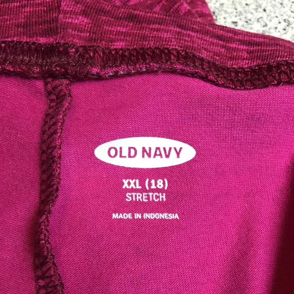 Old Navy Kids / Pink Built-In Tough Stretch Leggings NWT / Girls Size XXL (18) - Image 3 of 4