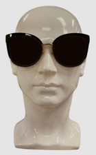  160 Kate Spade New York Women's Gold Cat-Eye Sunglasses Shades Size 57-17-135