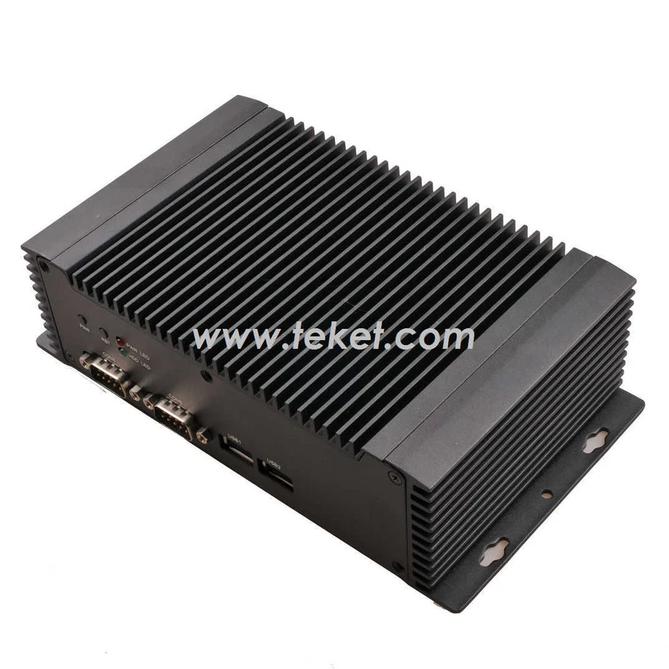 Industrial Mini PC N26ECM atom n2600,dual core1.6ghz 6*COM 2*LAN wifi barebone - Image 2 of 4