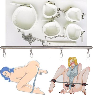 Spreader Bar Handcuffs Ankle Cuffs Leg Restraints Binding Set Slaves Adult