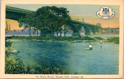 The Peace Bridge Niagara Falls Canada Postcard