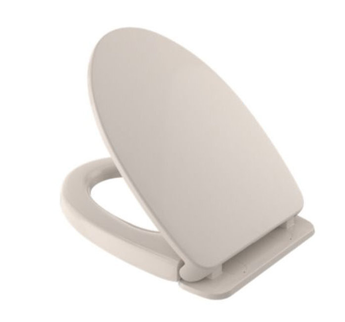 TOTO SS124 SoftClose Elongated Toilet Seat - Beige