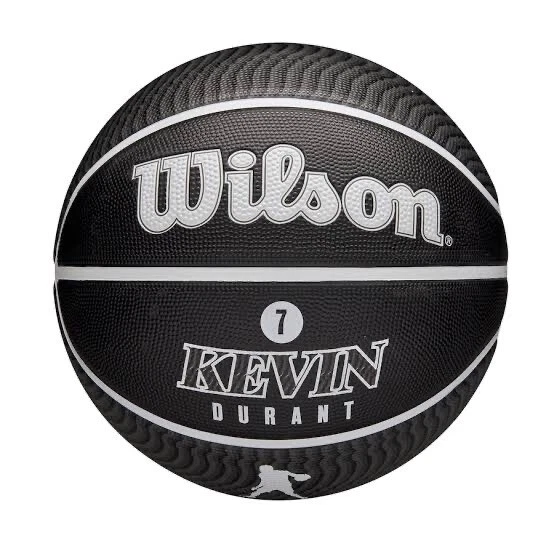 Wilson KD Kevin Durant NBA Player Icon Size 7 Basketball BALL COMES INFLATED