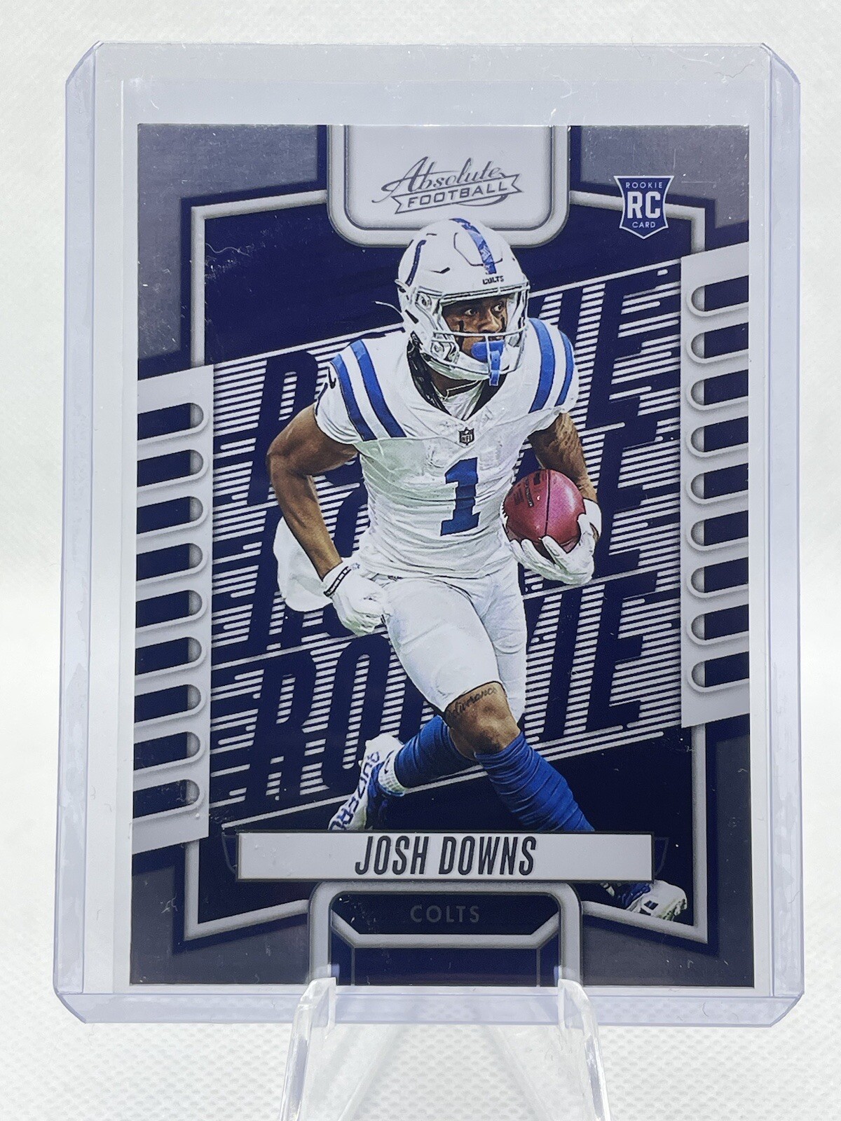 2023 Absolute Football Josh Downs Base RC No. 128 Colts