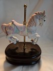 Music Box Porcelain Carousel Horse Plays 'As Time Goes By' it works — photo 1