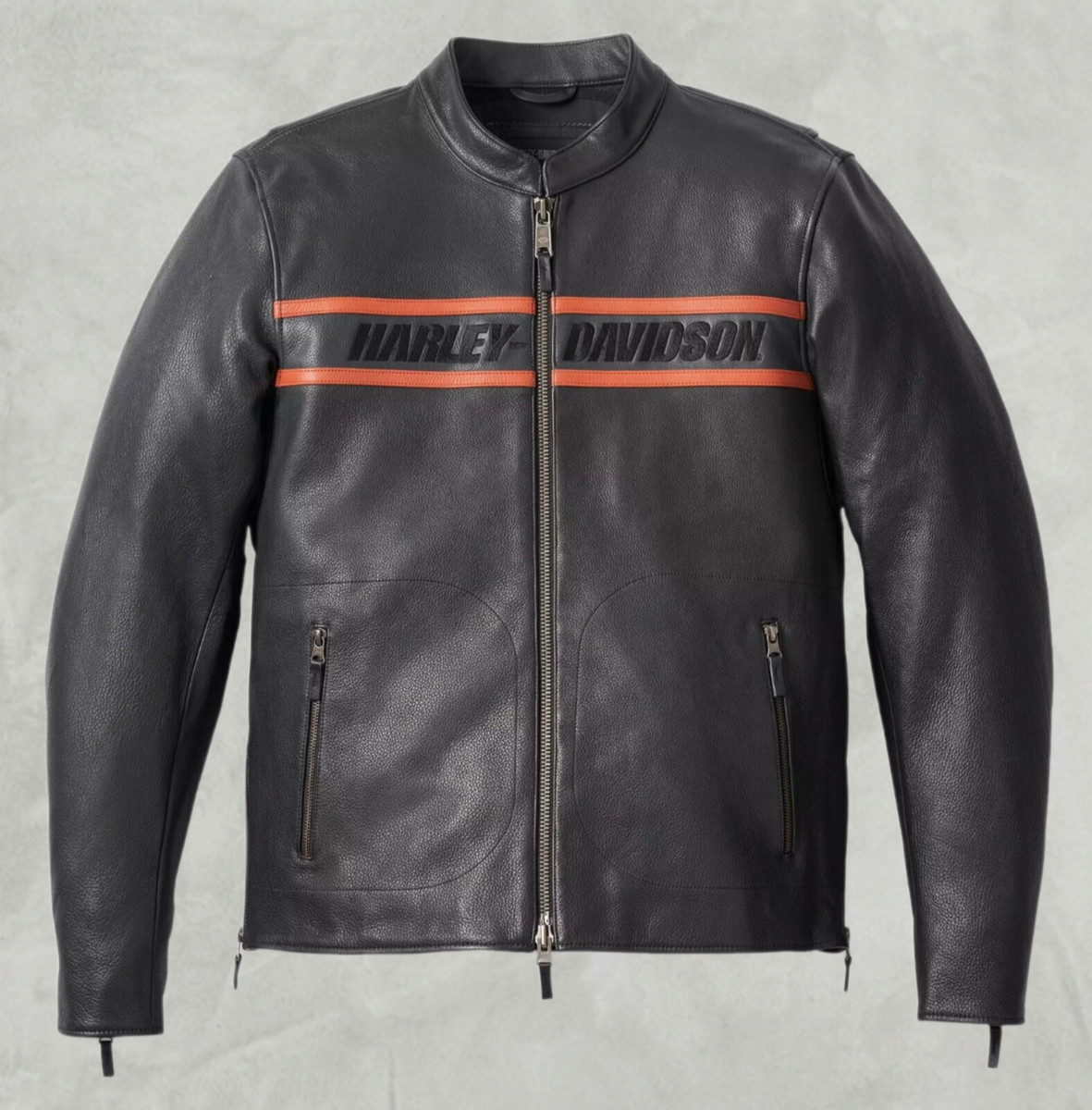 Chaqueta de hombre Harley Davidson | Chaqueta de cuero | Chaqueta "Victory Lane II" NUEVA & orig.