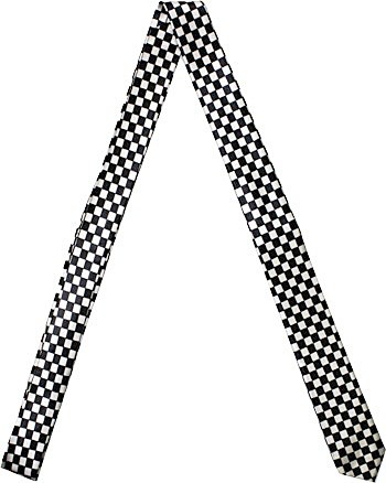 Тонкий атласный Краватт - SCHACK schwarz серебристый 1990₽