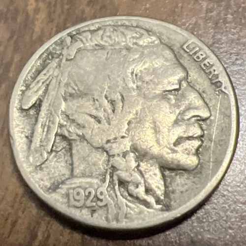 1929-S Buffalo Nickel Full Date, Actual Coin, GoodDeal Checkout All My Buffaloes