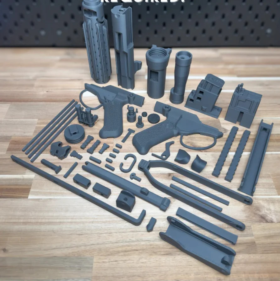 3D Printed Stormtrooper E-11 Star Wars™ Replica Blaster Kit