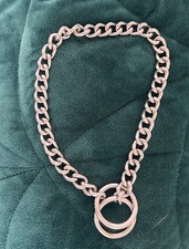 Herm Sprenger Chrome-Plated Steel Slip Chain Dog Collar 16