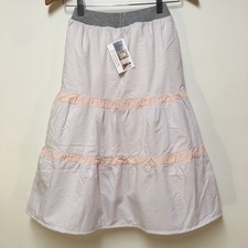 Skirt Girls 6/7 Maxi Patchwork Multicolored Ruffle Tier Lined Mom and Pop's Kids