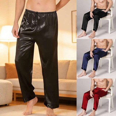 Men's Pajama Lounge Pants Lightweigh Nightwear Long Pants Sleepwear Underwear