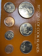 1973 coins of cook islands unc.