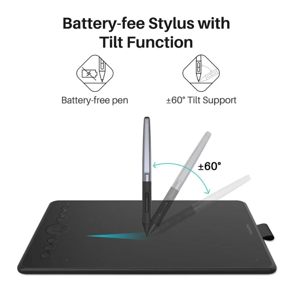HUION Inspiroy Ink H320M Grafiktablett und Grafiktablett mit Grafikdisplay - Bild 3 von 4
