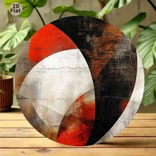 1pc 2D 1pc 7.87x 7.87inch Aluminum 2D Abstract Geometric Canvas Painting- Moder