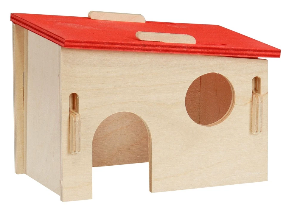 Nagerhaus Hamsterhaus Mäusehaus Zwerghamsterhaus LUCKY 16 x 11,5 x 10,5 cm