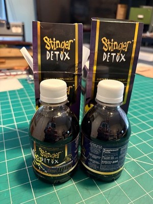 Stinger 4227477 The Buzz 5x8fl oz Strength Grape Detox Liquid Drink