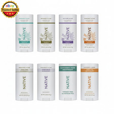 Natural Deodorant for Men, No Aluminum Probiotics or Phthalate Baking Soda 72HR