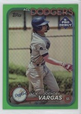 2024 Topps Pro Debut Green Foil 23/99 Joendry Vargas #PD-55 12sd