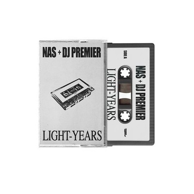 Nas + DJ Premier - Light-Years Day Ones White Label Tape  (2025 - US - Original)