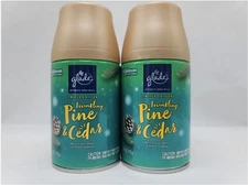 8 Glade Automatic Spray Refill Limited Edition Twinkling Pine & Cedar 6.2 oz