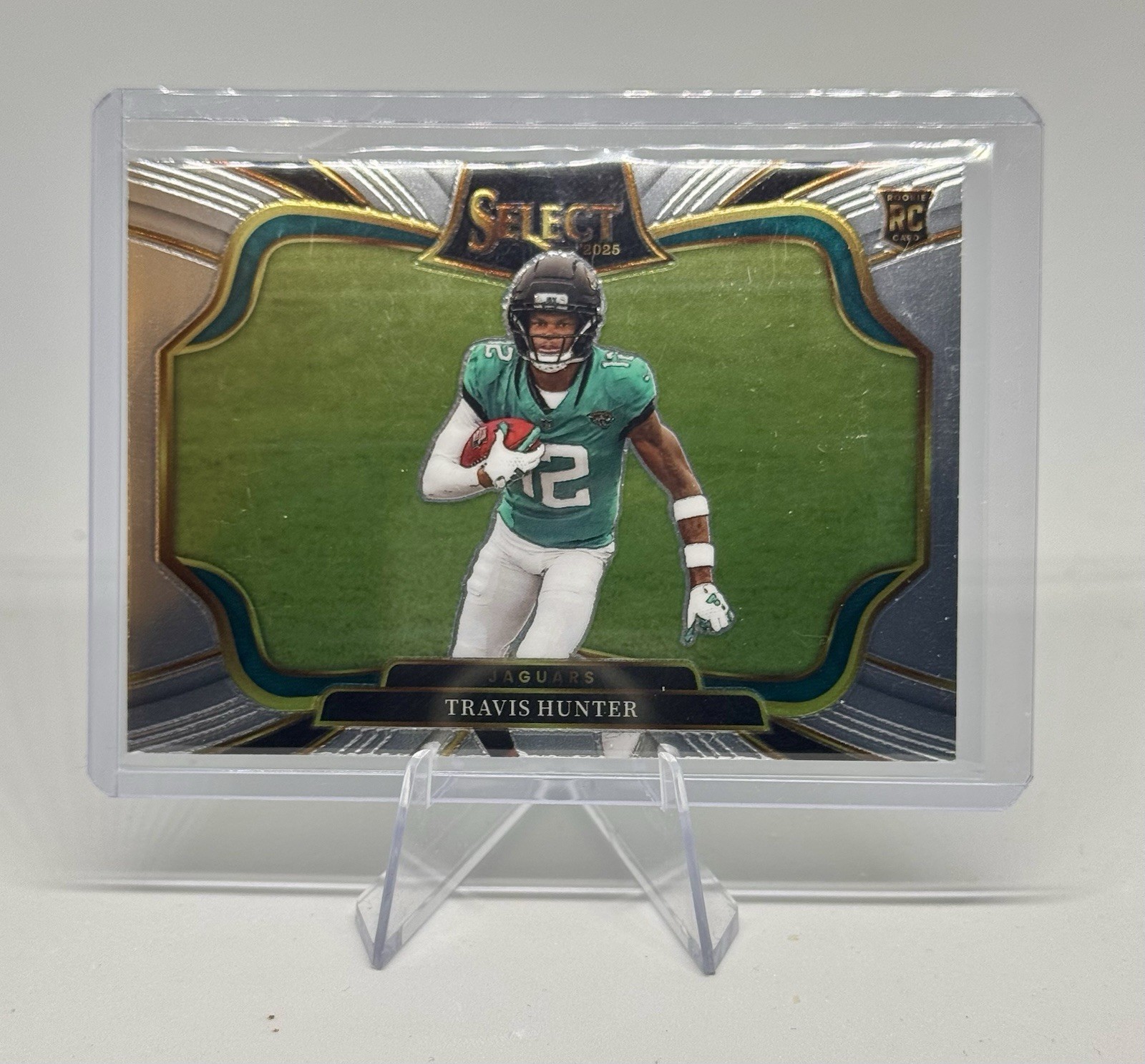 2025 Panini Select - Field Level Travis Hunter #428 (RC) Jacksonville Jaguars