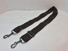 Vintage Wide Black Camera Neck Strap 1-3/4" Wide