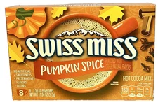 Limited Edition Swiss Miss Pumpkin Spice Fall Hot Cocoa Mix Box  BBD 3/26