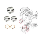 Yamaha MT03 MT-03 XT 660 Z ZA Exhaust Manifold Connector Gasket Set