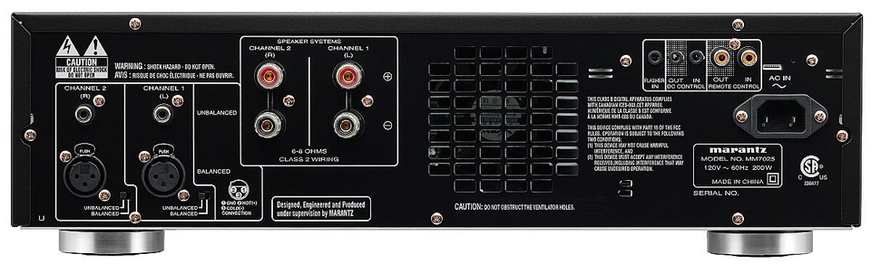 MARANTZ MM7025 MM 7025 dois canais 140 com PC novo - garantia total - Imagem 2 de 4