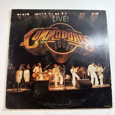 COMMODORES LIVE LP VINYL RECORD MOTOWN M9 894A2 1977