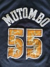 DIKEMBE MUTOMBO Denver Nuggets Jersey. Size 44L. Mitchell & Ness. DISTRESSED. — photo 5