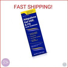 TARO Adapalene 0.1 USP Gel, Paraben Free, Retinoid Acne-Prone Facial Treatment
