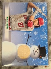 Topps 2021 Holiday Mike Trout Relic Memorabilia #WRC-MT Angels