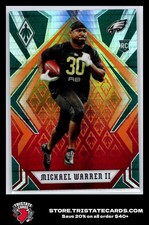 2020 Panini Phoenix #199 Michael Warren II Philadelphia Eagles Fire Burst RC NFL