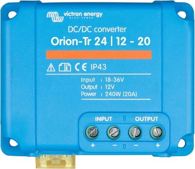 Victron Energy Orion-Tr DC to DC Converter - 24/12-Volt 20 amp 240-Watt - IP4...
