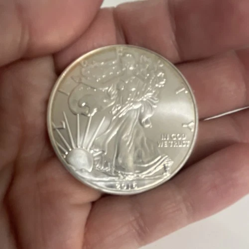U.S. Mint American Eagle 2016 1 oz Silver Coin .999 Fine Business Strike
